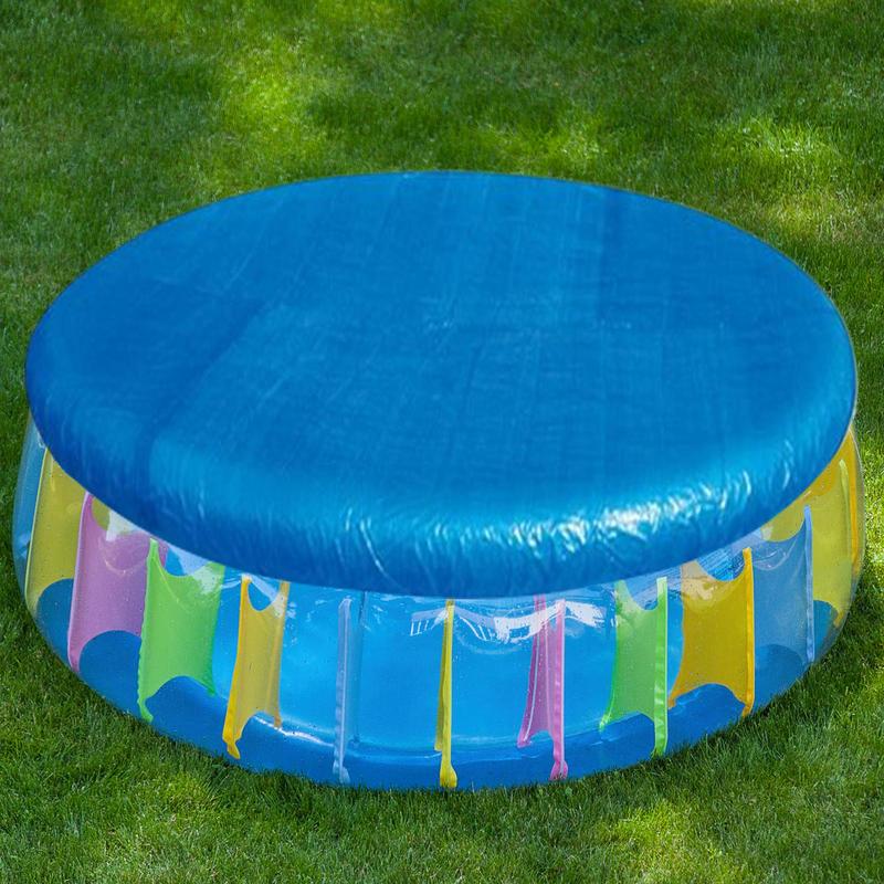 Pool Cover Waterproof - PE Wasserdichte Pool Matte Runde Pool