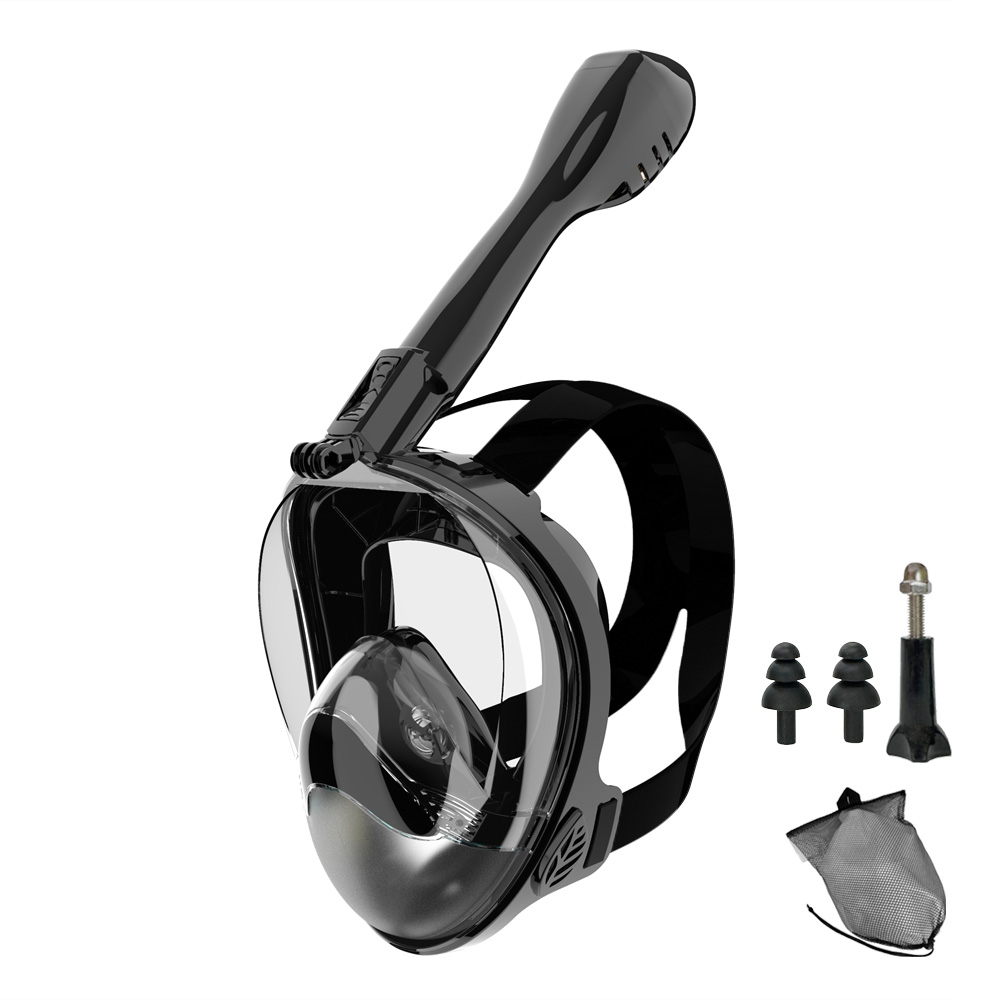 Snorkel Mask Full Face - Vollgesichts-Schnorchelmaske, Tauchmaske für Erwachsene und Jugendliche,
