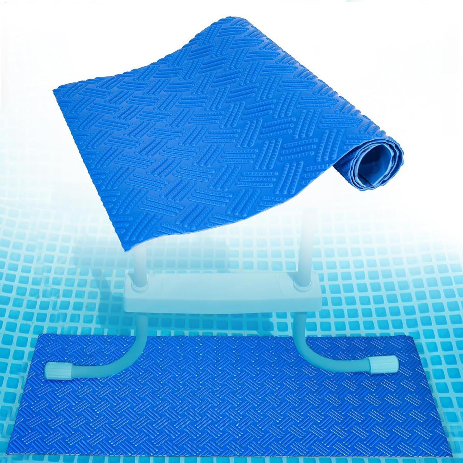 Pool Ladder Above Ground - Schwimmen Pool Leiter Matte Sicherheit Nicht-slip