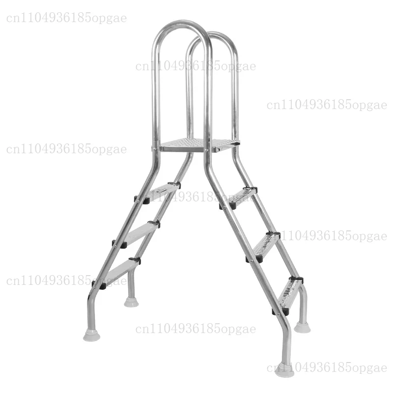 Pool Ladder Above Ground - Doppelseitige Leiter für Aufstellpools im Freien,