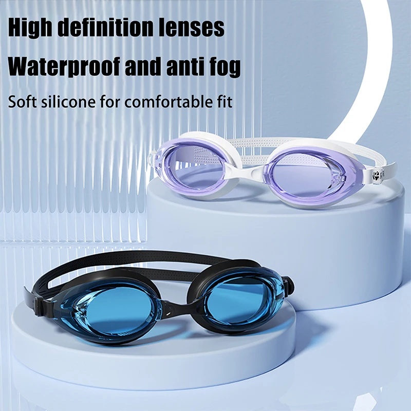 Swim Goggles Anti Fog Uv - Professionelle Schwimmbrille für Erwachsene, Männer und