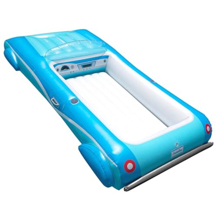 Pool Lounger Inflatable - Aufblasbare Schwimmliege für den Pool, Outdoor-Wasserspaß,