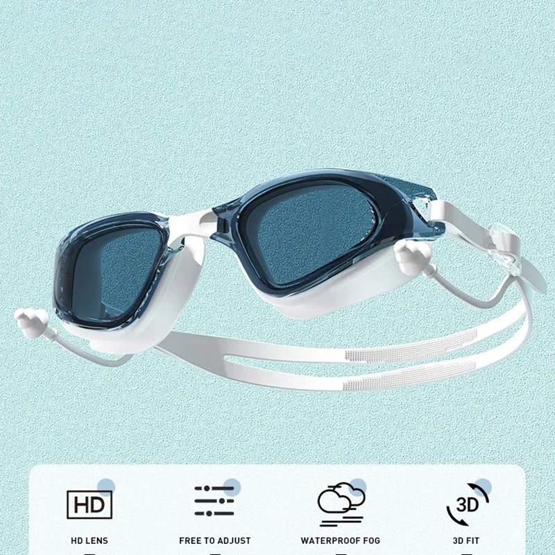1 Paar neue Antibeschlag-Schwi – Swim Goggles Anti Fog Uv Bewertung und Preis