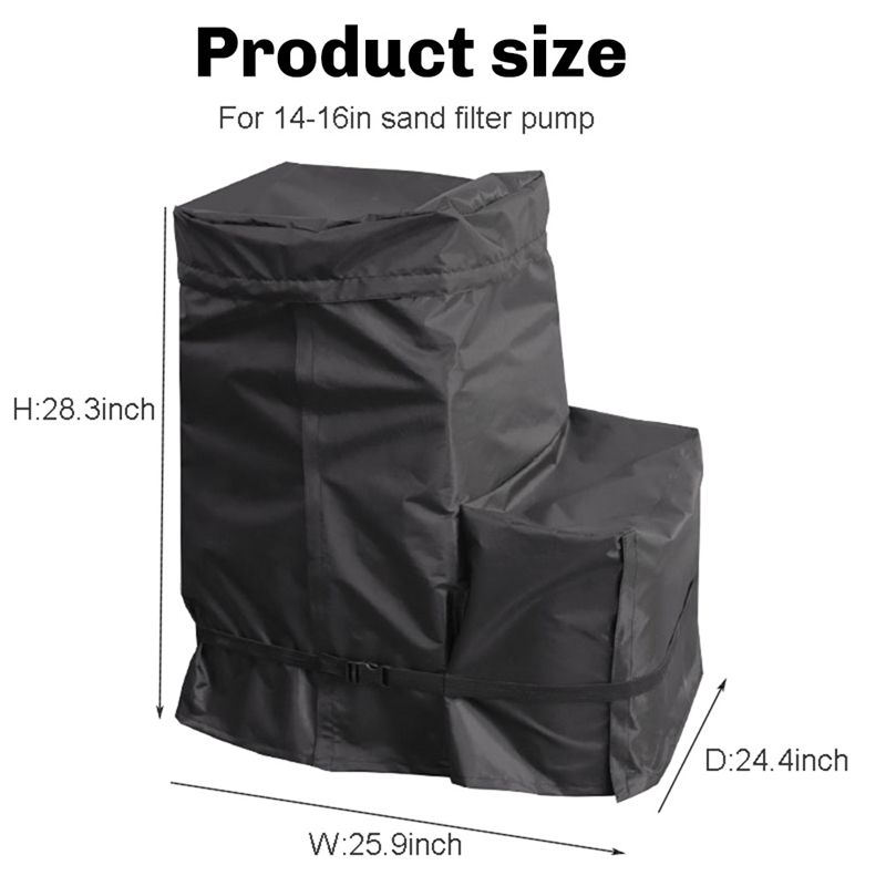 Poolpumpenabdeckung für 14-16  – Pool Cover Waterproof Bewertung und Preis