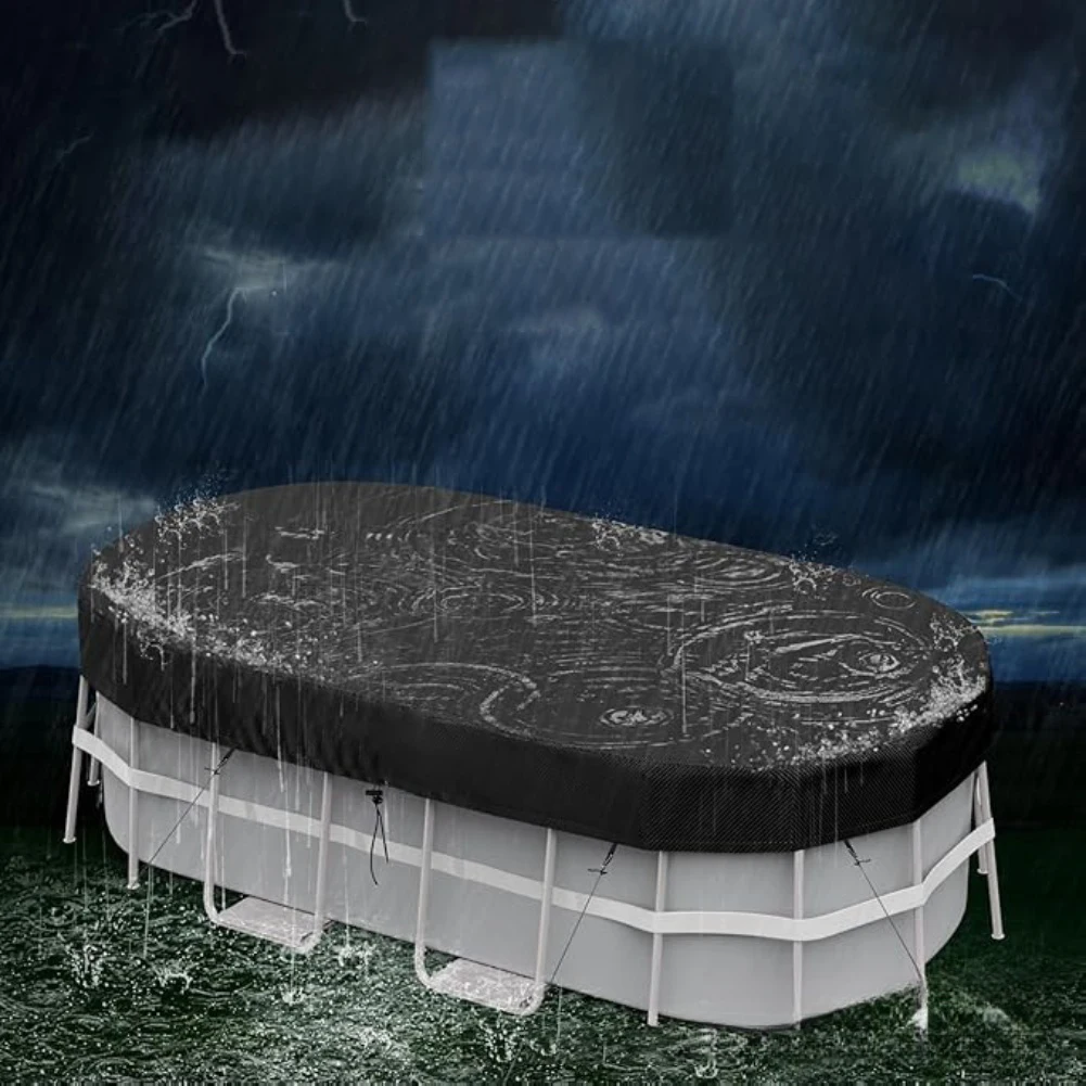 Ovale Solar-Poolabdeckung, rec – Pool Cover Waterproof Bewertung und Preis