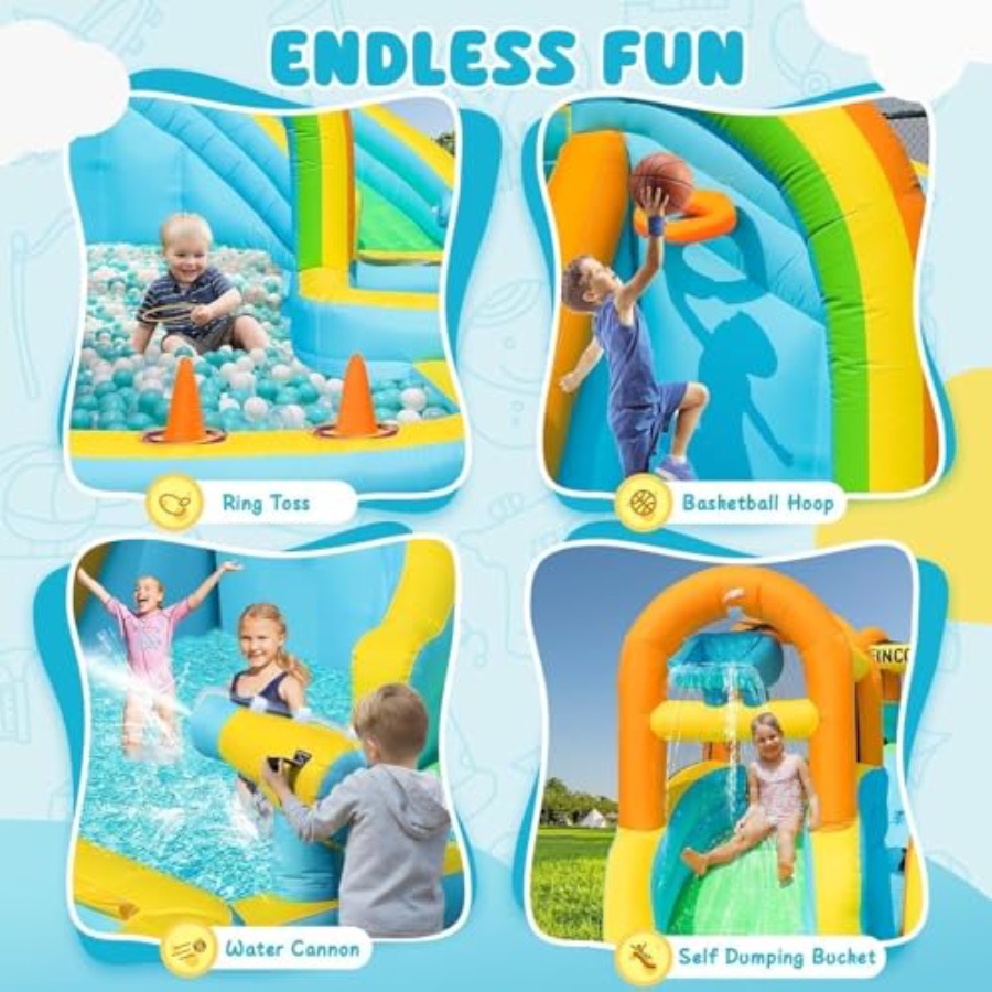 Aufblasbarer Wasserrutschenpar – Water Slide Inflatable Bewertung und Preis