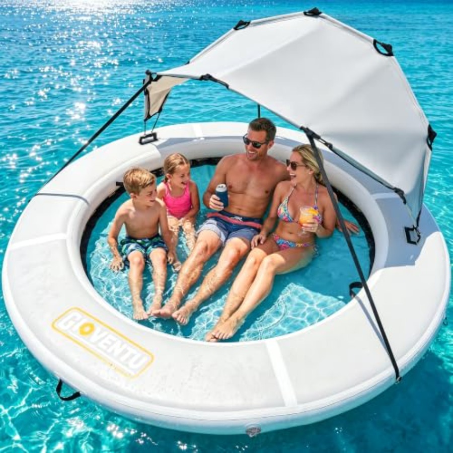8FT aufblasbare Wasserhängemat – Pool Float Ring Inflatable Bewertung und Preis