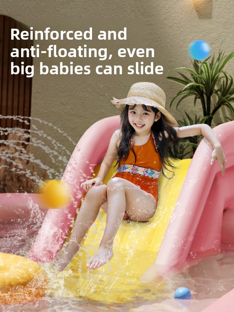 Aufblasbarer Pool mit Sonnensc – Water Slide Inflatable Bewertung und Preis