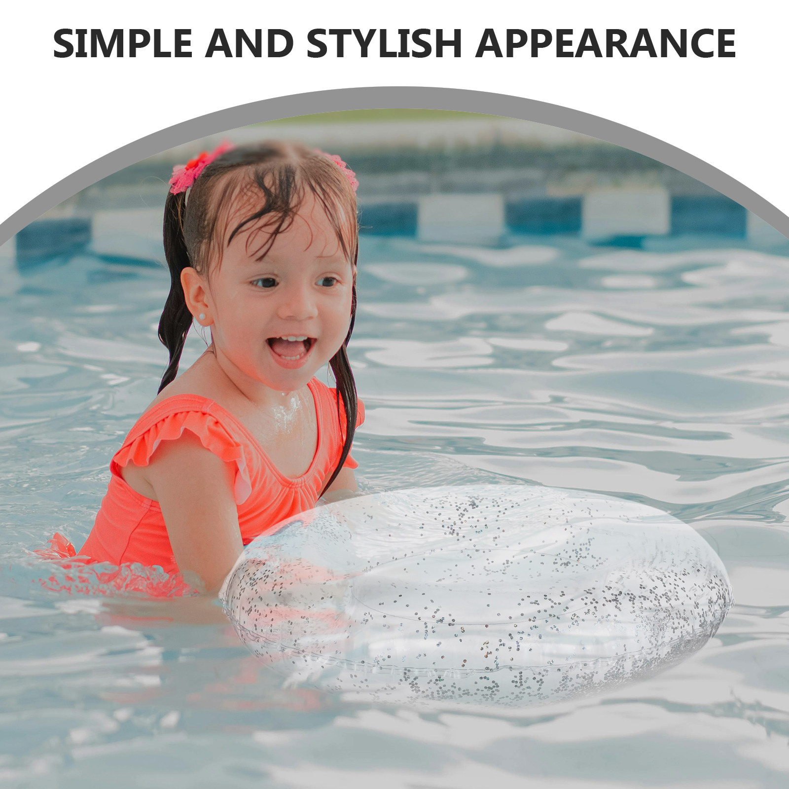 60 cm PVC-Schwimmring, aufblas – Pool Float Ring Inflatable Bewertung und Preis