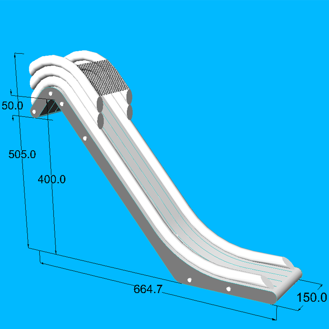 Aufblasbare schwimmende Pool-W – Water Slide Inflatable Bewertung und Preis