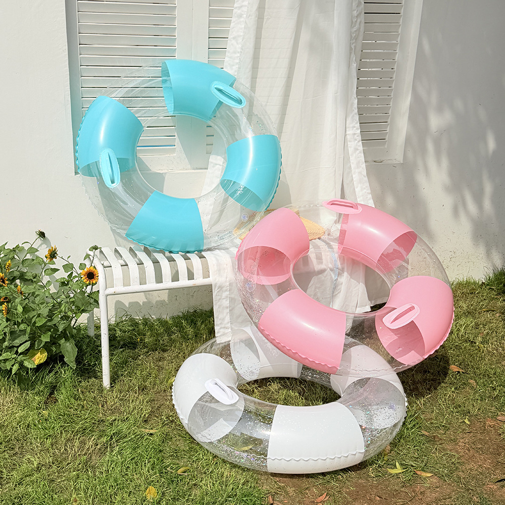 Transparenter Schwimmring für  – Pool Lounger Inflatable Bewertung und Preis