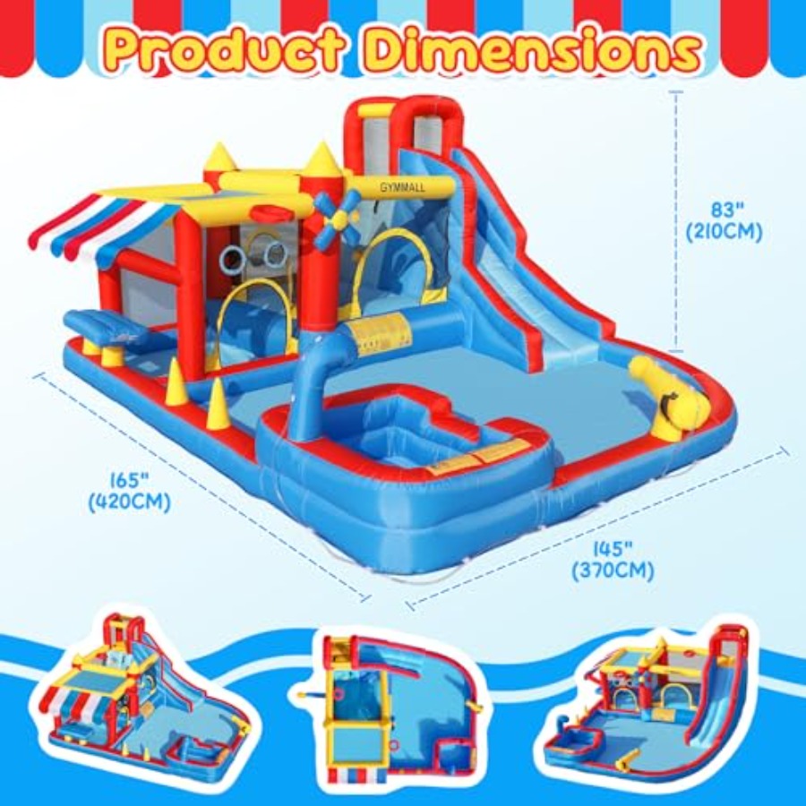 Outdoor/Indoor 10-in-1 Wasserr – Water Slide Inflatable Bewertung und Preis