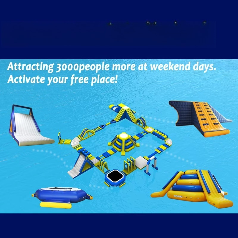 Aufblasbarer Aquapark Kommerzi – Water Slide Inflatable Bewertung und Preis