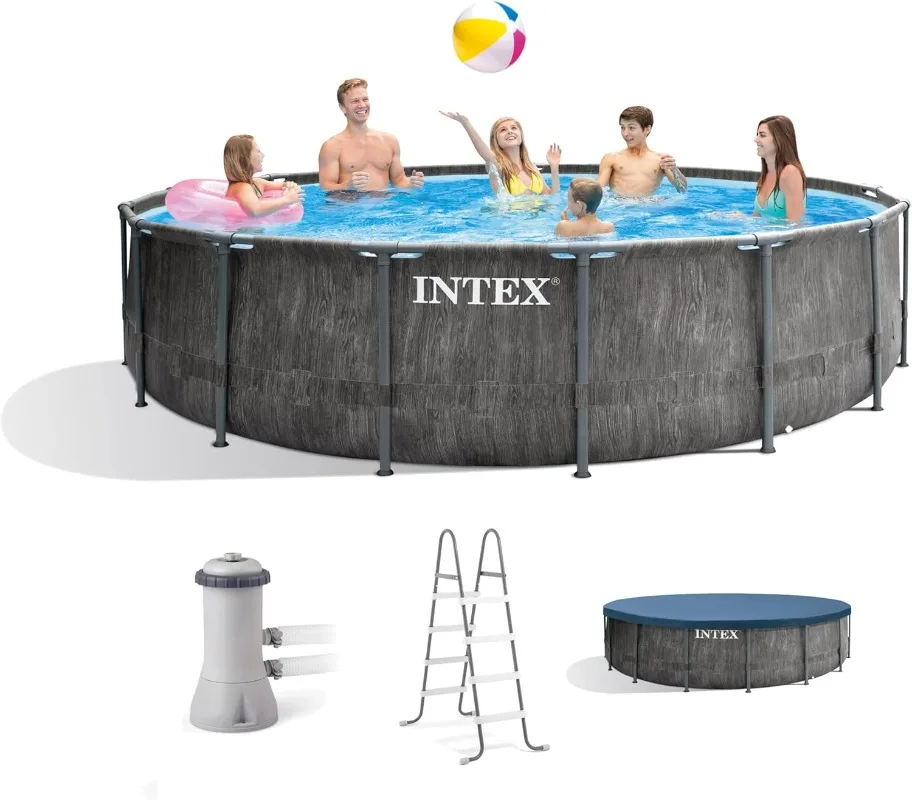 Intex Greywood Prism Frame 15' – Pool Ladder Above Ground Bewertung und Preis